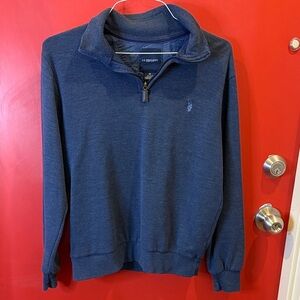 U.S. Polo Assn. Men's Navy Zip-Up Sweater